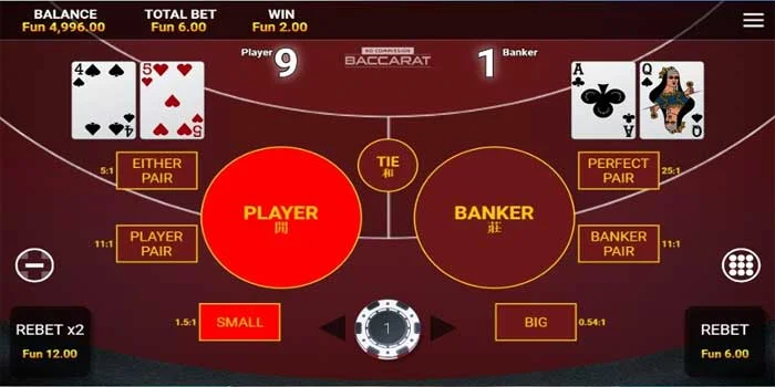 Sistem Mekanisme Baccarat No Commission